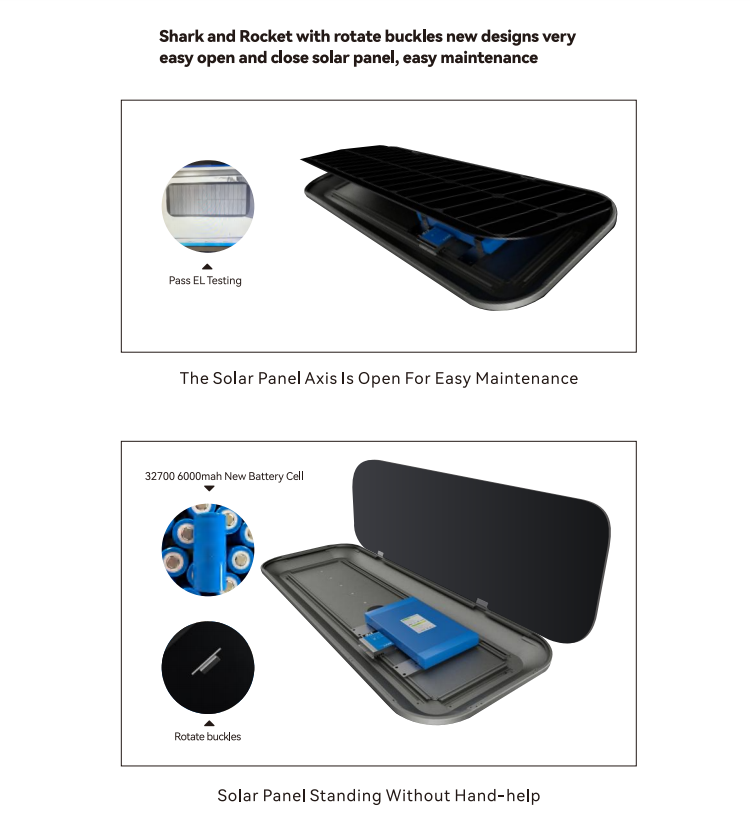 105w all in one solar street light