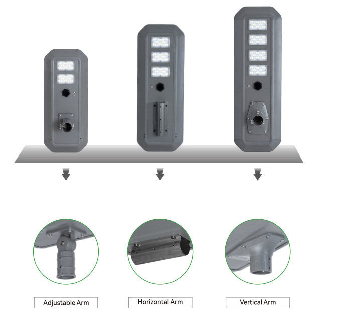 85w all in one solar street light