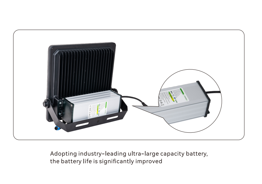 30w solar flood light